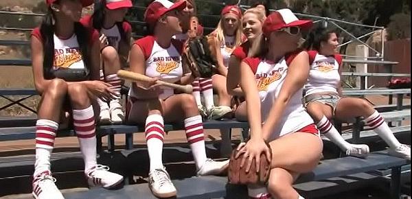  A baseball team full of sluts uses their bodies to distract the opponent
